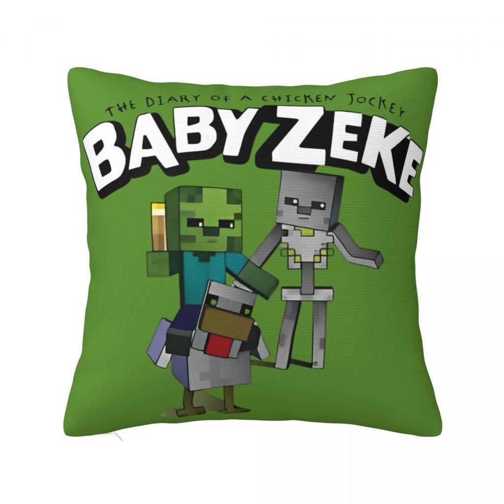 Chicken Jockey Pillow Cases Zombie Game Cushion Cover Novelty Zippered Decor Pillowcover for Home 18