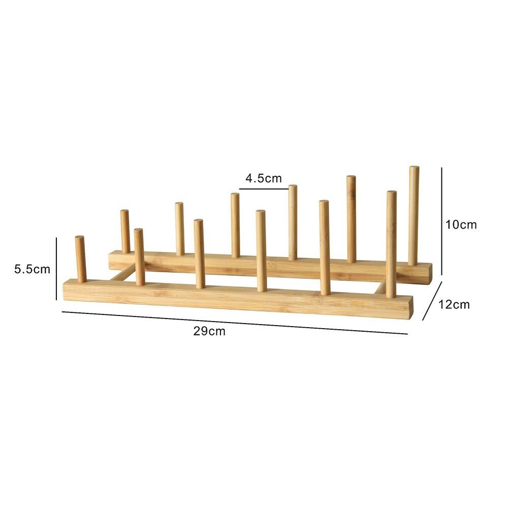 Multifunction Kitchen Dishes Stand Multi Grid Design Pot Lid Holder Dish Drainer Rack  Kitchen