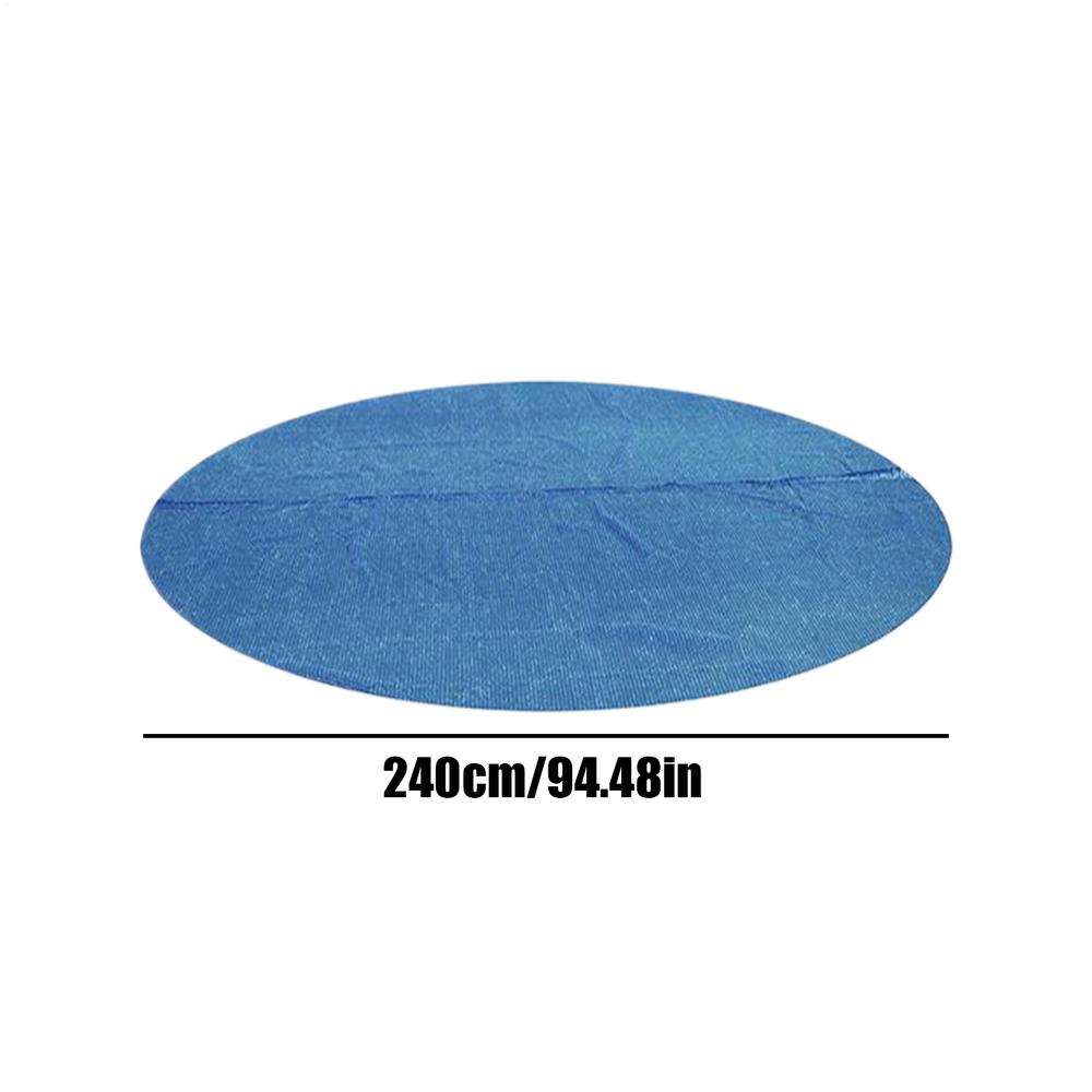 Poolskydd solskyddsplatta rektangulär matta isolera säkerhet värmare vattentät värme för utomhus sommar sol spa varm