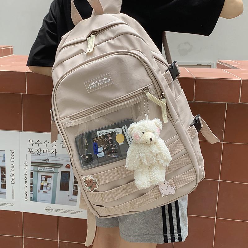 Climb Backpack Backpack Lady Retro Leather Fashion Wild Casual Bag College Wind Bag Travel Backpack 27×13×32CM Climb Backpack Backpack Lady Retro Leather Fashion Wild Casual Bag College Wind Bag Travel Backpack 27×13×32CM