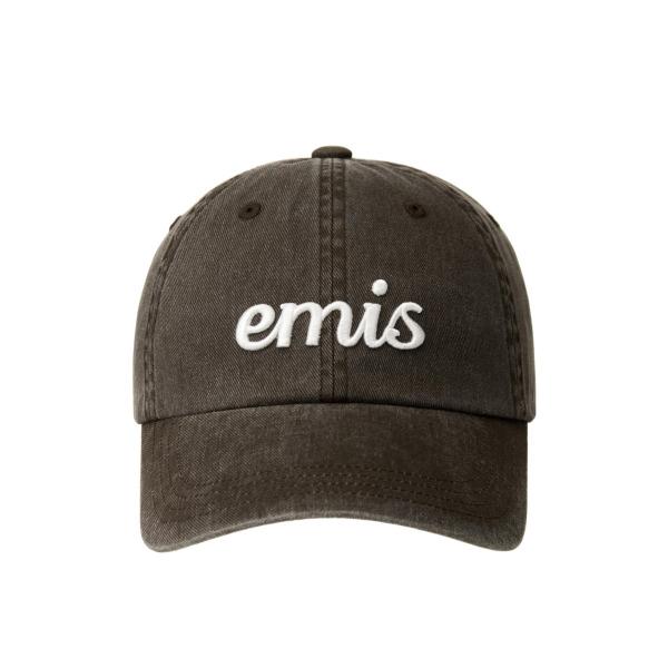 Cappellino da baseball EMIS con pigmenti vintage (Marrone, Verde Blu, Kaki)