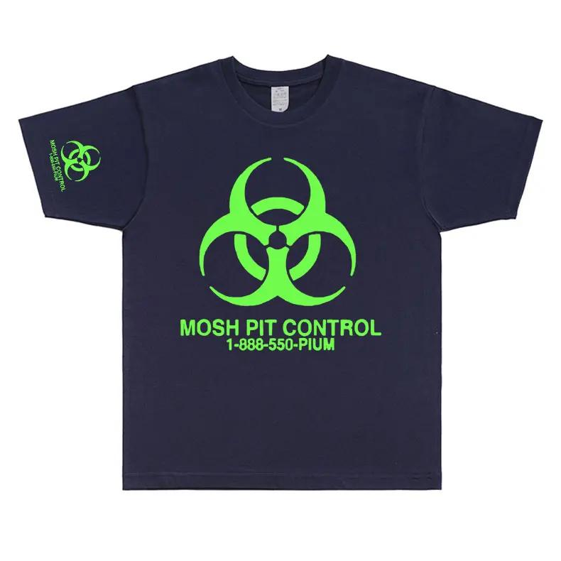 2025 New Biochemical Virus Series Printed T-shirt High Quality Street T-shirt 100% Cotton Fashion Brand T-shirt Top