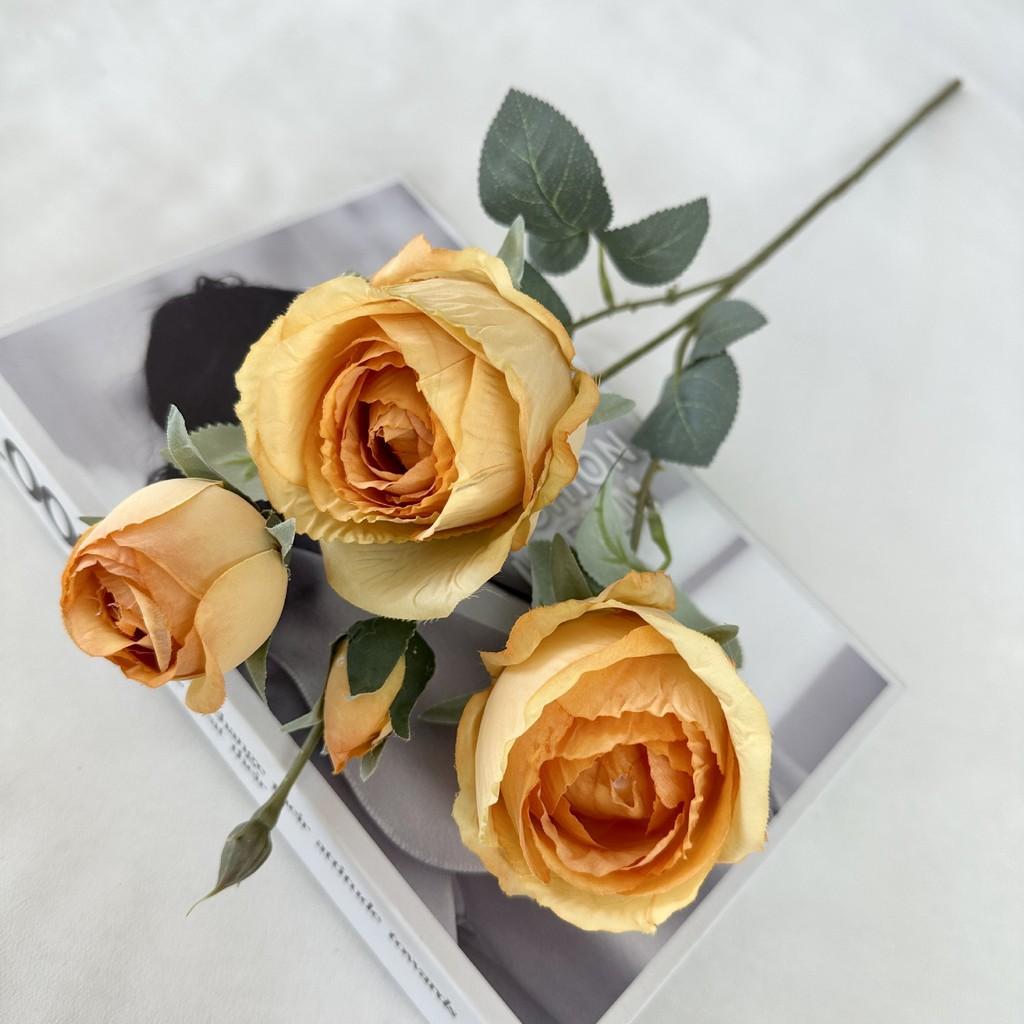 Rose Plants Simulated Wedding Hotel Restaurant Decoration Ornament Desktop