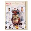 Cartoon animal 3D Combination Mold Squirrel Penguin Raccoon Cookie Mold Stainless Steel Fondant Baking Tool