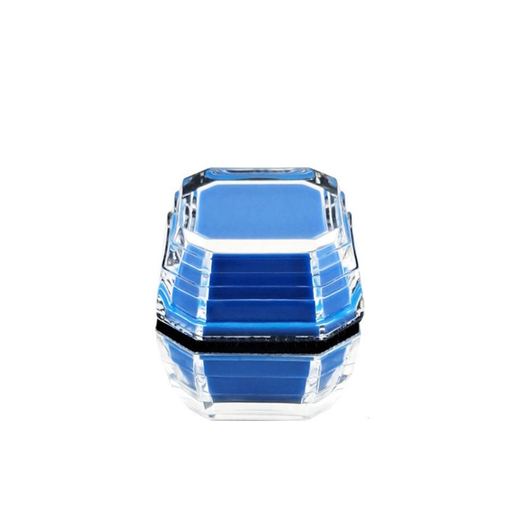 

Сильная магнитная щетка для аквариума Двусторонняя очистка стекла Плавающий скребок для водорослей Бутылка для вина синий