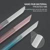 Double-Headed Crystal Glass Nail File for Exfoliating and Polishing