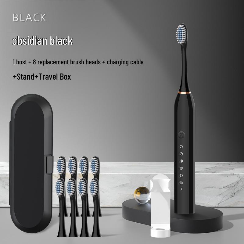 Rechargeable Sonic Electric Toothbrush for Adults: Soft Bristle, Smart, Couple-Friendly Model.