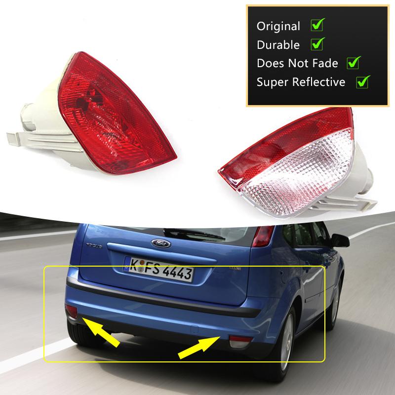 For Ford Focus MK2 2005~2008 5M51-15K273-AA 5M51-15500-AA Hatchback Car Rear Bumper Reflector Tail Light Brake Stop Signal Lamp