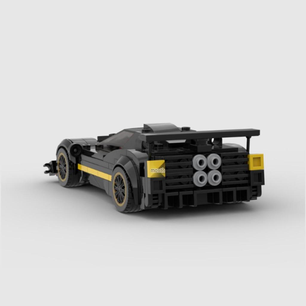 Pagani Zonda R MOC Racing Car Building Blocks - Compatible with Lego, Educational Gift.