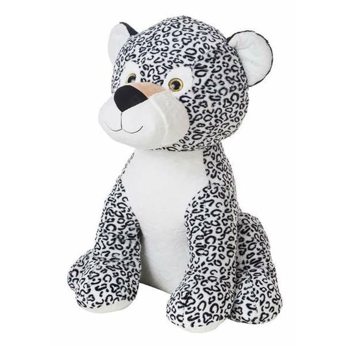 Jouet Peluche - Jeni - Léopard - Gris - 80 cm
