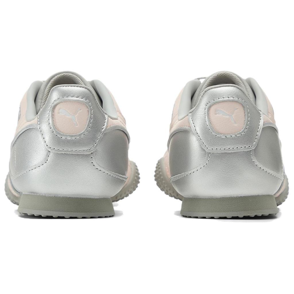 Puma  Bella V2 Leather Silver Jas Flower Unisex Sneakers Light-Grey 404043-03