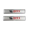 XMZSA1 Metal Car Emblem Badge Car Body Decoration Sticker for Volkswagen VW Rline GTI ABT Golf Beetle Polo Bora Tiguan Jetta Scirocco