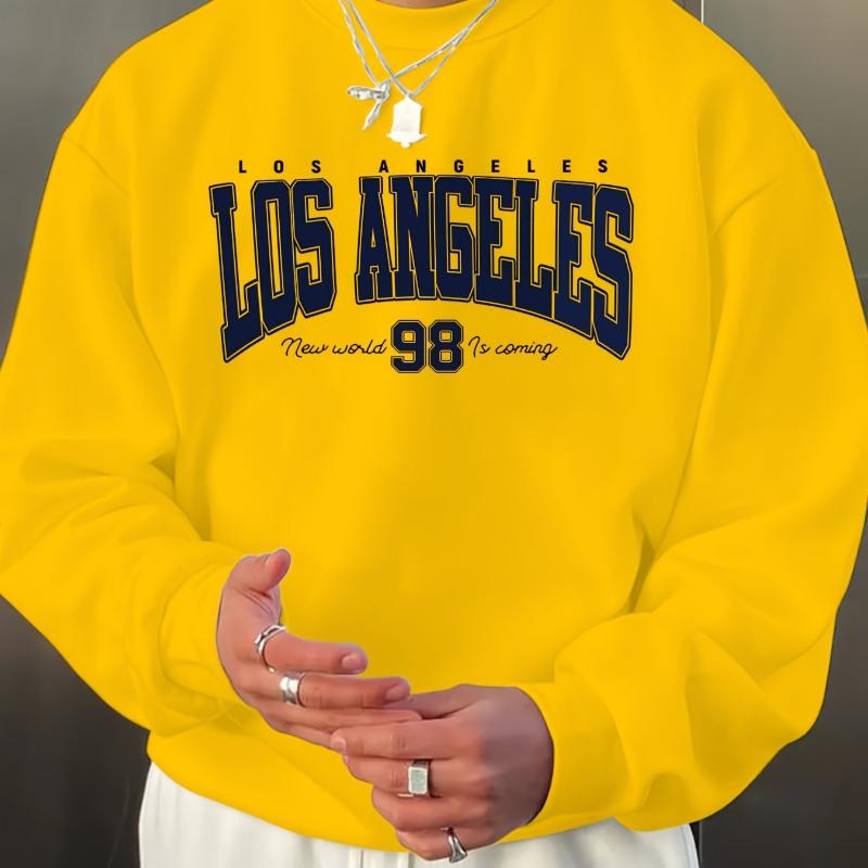 

Men s Crew Neck Sweatshirt, Shrink-Resistant & Versatile, Ideal for Work From Home & Errands XXL червоний