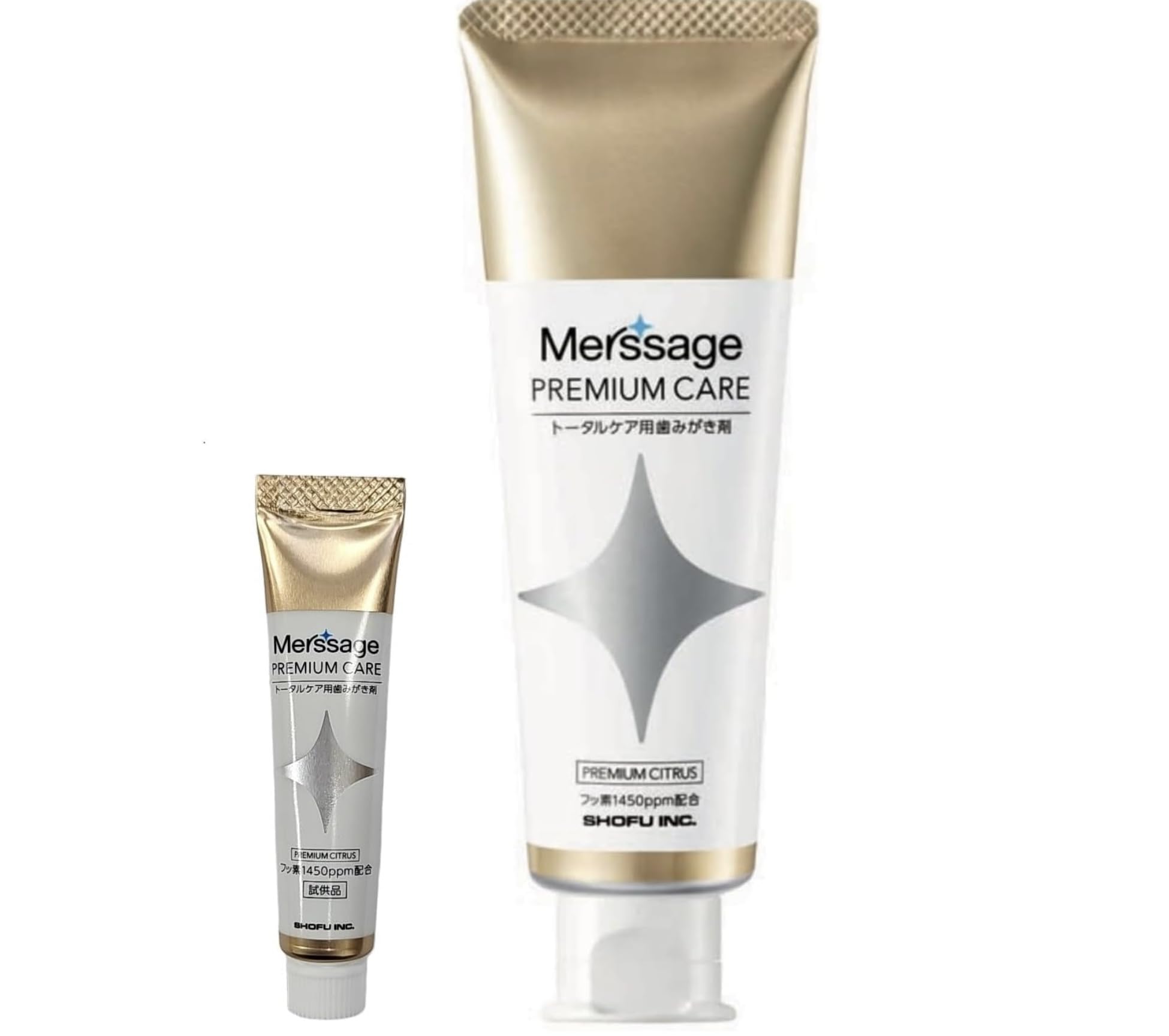

[Matsukaze] Mersage Premium Care 80g 1450ppm x 1 piece with 10g sample bottle (dental exclusivequasi-drug)