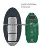 Compatible with 16 Teana Smart Board: 3-Button 433MHz 4A Chip
