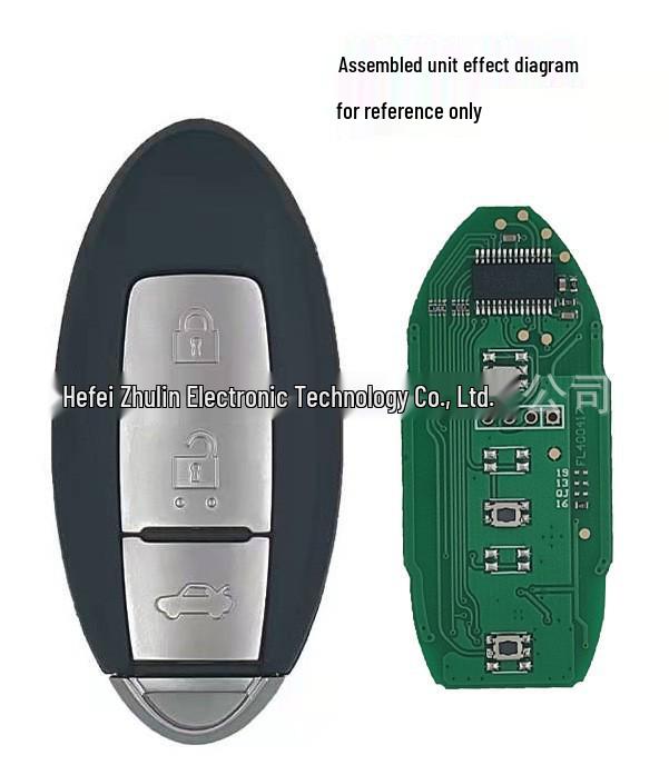 Compatible with 16 Teana Smart Board: 3-Button 433MHz 4A Chip