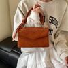 Autumn Womens Small Square Shoulder Bag Premium Textured Crossbody Bag Fashion Minimalist Versatile Handbag Purse KTB