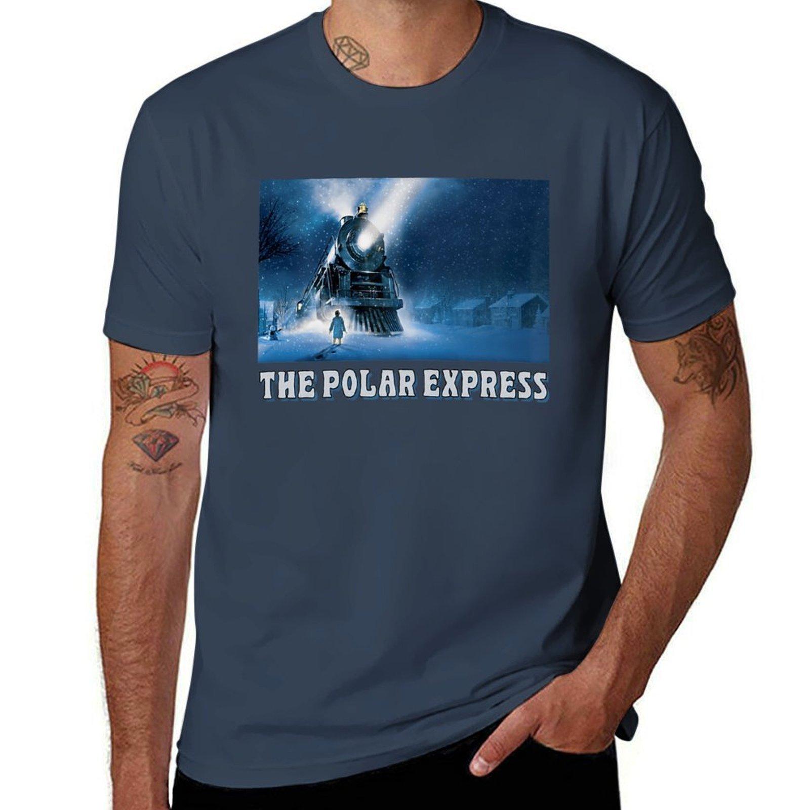 The Train Portrait TShirt Simple Graphic Design TShirt S