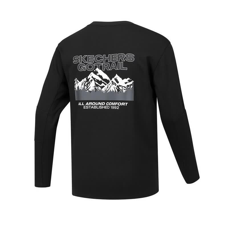 Skechers Men's Long-Sleeve Casual T-Shirt P126M049