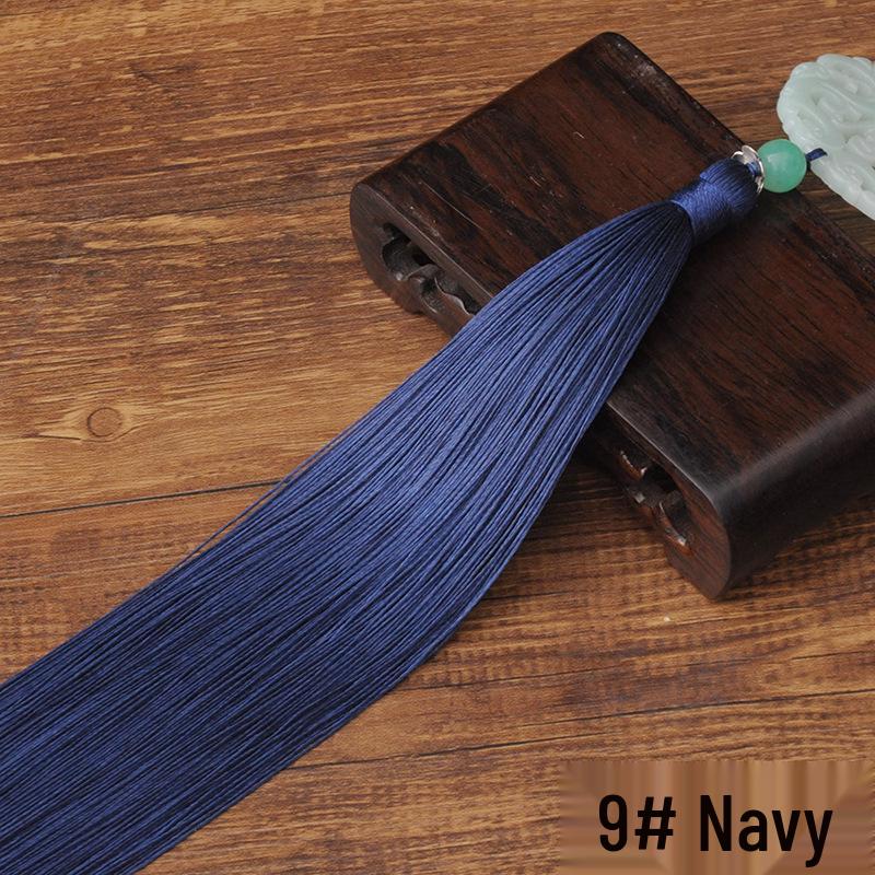 Traditional Hanfu Brooch & Waist Pendant - Longevity & Happiness Tassel Decoration