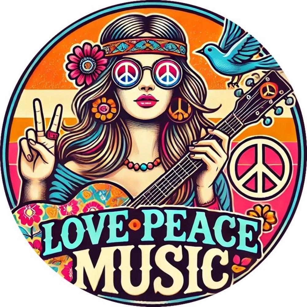 Retro Vinyl Record Metal Painting for Living Room Bar Cafe Decor