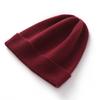 Men's and women's hats, cashmere knitted hats, warm, simple and cold-proof wool cold hats, small and versatile headgear winter hats