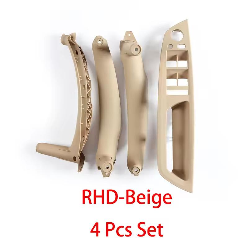Poignée de porte intérieure conducteur principale pour voiture LHD RHD, lot de 4 pièces pour BMW E70 E71 X5 X6