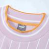 Puma Squad Aop Short Sleeve Tee Striped Dopamine Letter Print Crew Neck Pullover T-Shirt Women Tops Light-Purple 682926-60