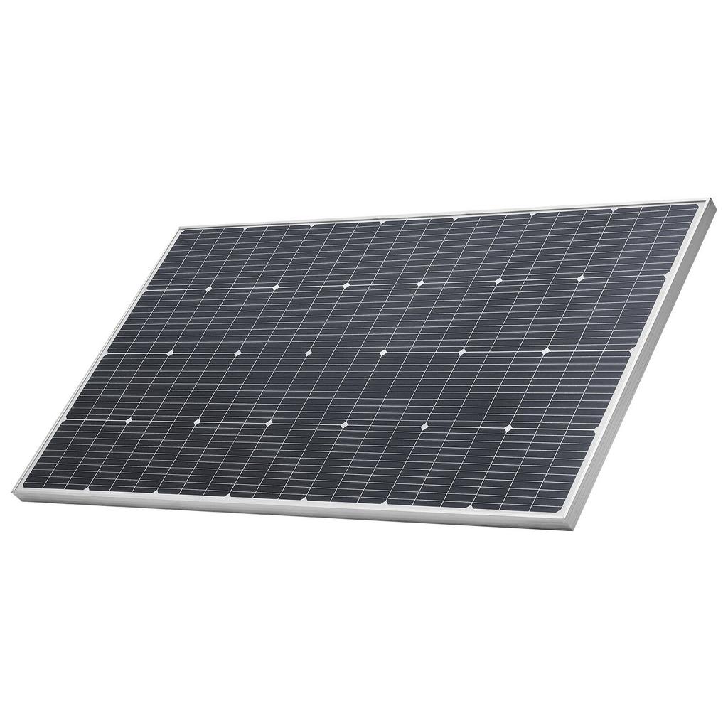 2PCS 100W Monocrystalline Solar Panels, 23% High-Efficiency Mono PV Module with Stable MC4 Output & Aluminum Frame, IP65 Waterproof Solar Panel for