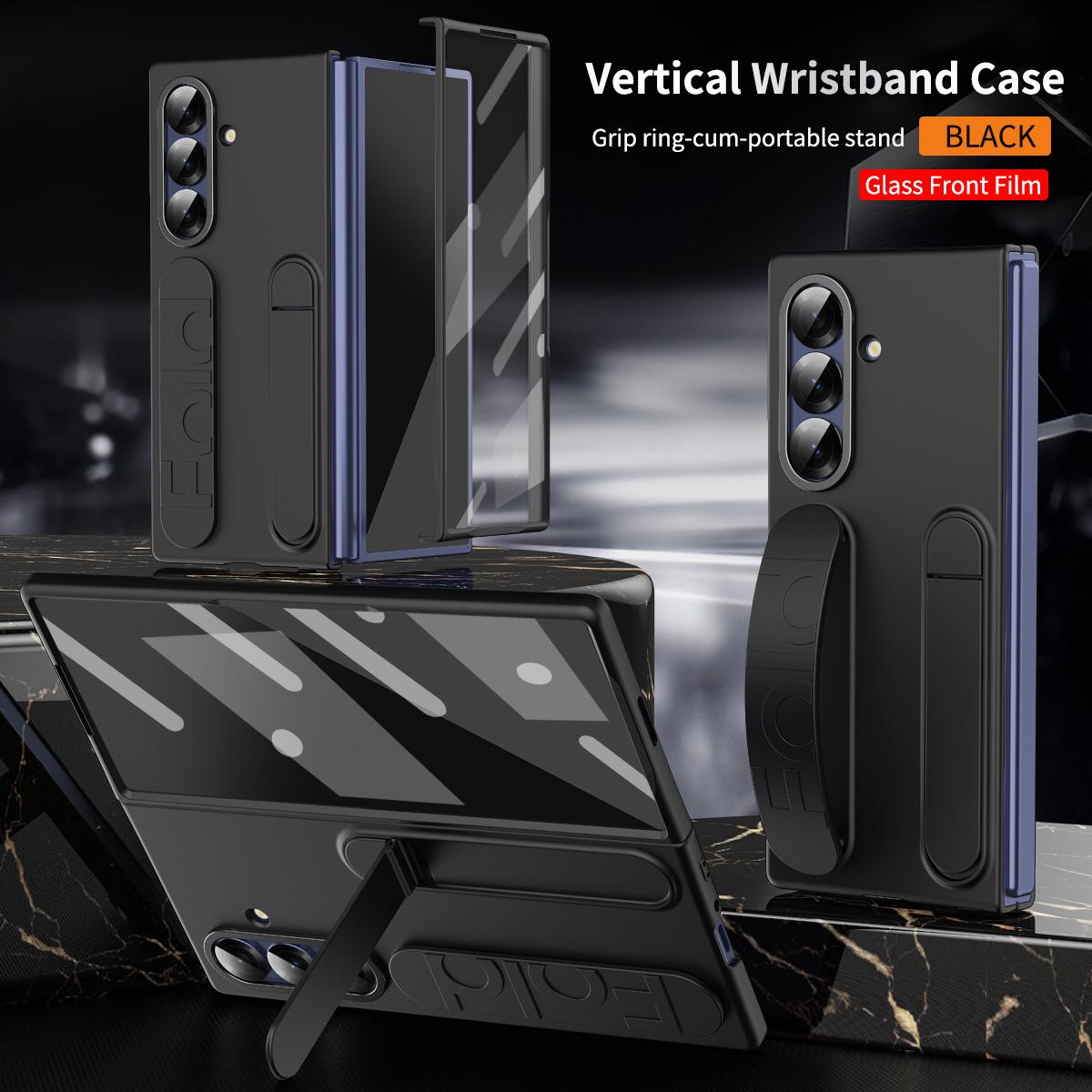 

Чехол для Samsung Z Fold 7: Подставка FOLD6, Браслет, Защитная пленка от падений, Комплексная защита Fold6