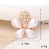Pearl Flower Five-Petal DIY Phone Case Teardrop Clog Embellishments