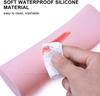 Brown Silicone Cosmetic Brush Storage Bag Portable Mini Beauty Brush Finishing Box