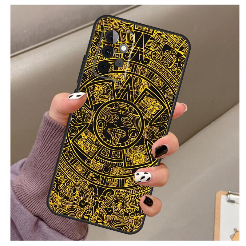 Mayan Calendar Case For Samsung Galaxy A35 A55 A15 A32 A12 A22 A52 A06 A54 A34 A14 A56 A36 A26 A16 A13 A53