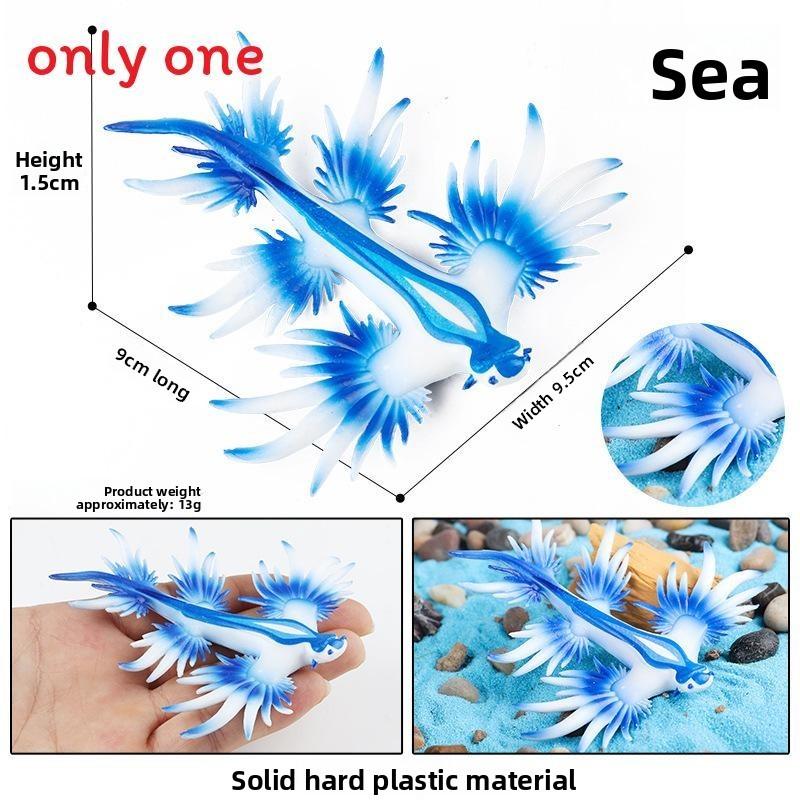 Tropical Fish Tank Decor Plastic Model Marine Animal Toy For Aquarium Enthusiasts
