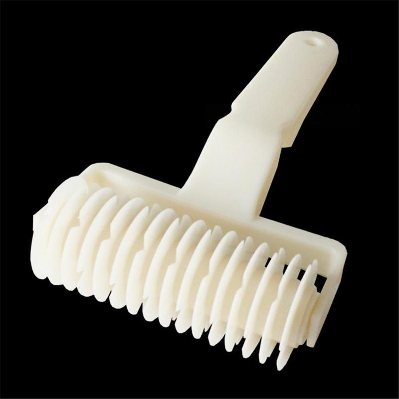 1Pc  Pie Pizza Cookie Cutter Pastry Plastic Baking Tools Bakeware Embossing Roller Doug