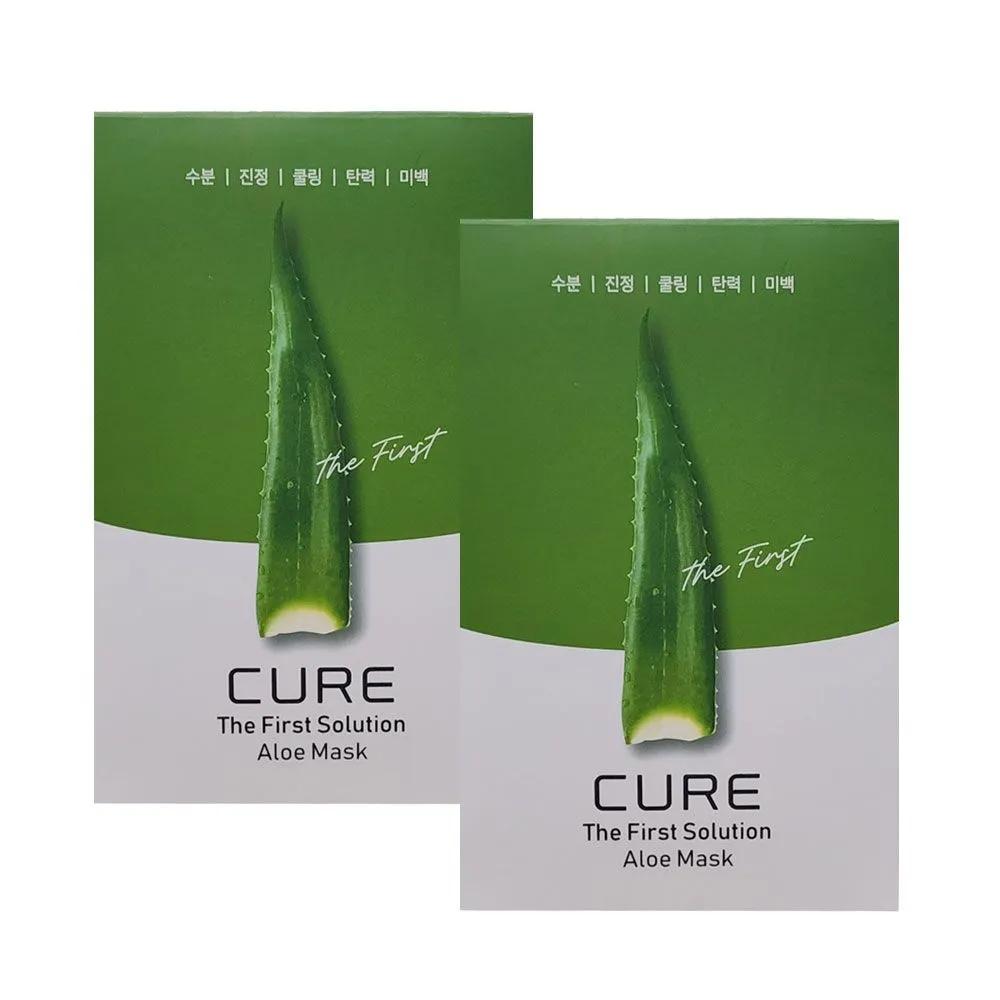 

CURE The First Solution Aloe Mask Season 2 10 Sheets x 2 Packs So