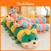 Schattige Cartoon Strik Rups Pluche Pop Speelgoed Met Pailletten Voor Kinderen Bed Decoratie