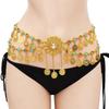 Coin Belly Chain Dance Dress Belt Coin Tassel Indian Waist Chain Jewelry Body Chain Bohemian  Metal Waist Belt