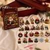 Decorative Christmas Art for Family Ornament Advent Calendar Faux Diamond DIY Kit Holiday Craft Kits Adults Sparkling Hanging Ornaments Tree Mantel