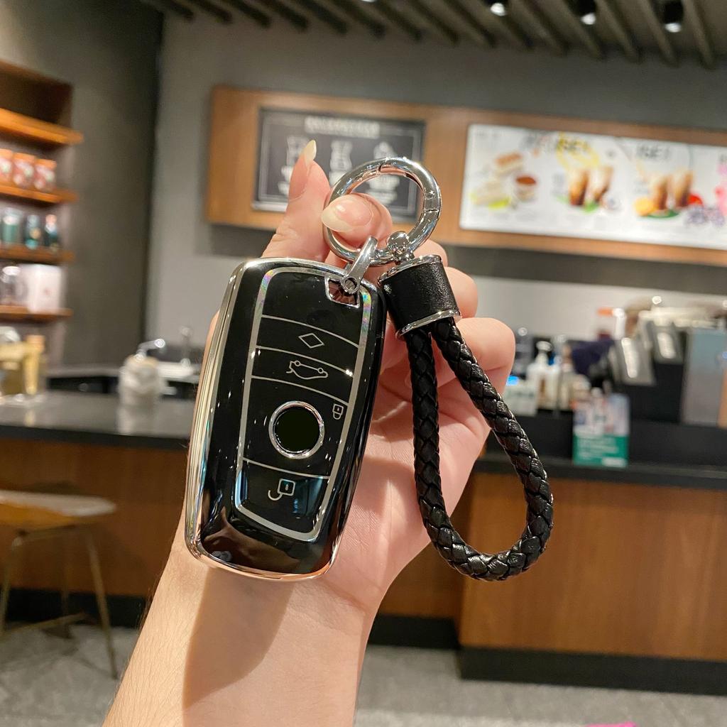 TPU Autoschlüssel Hülle Cover Schale Schutz für BMW 1 3 5 7 Serie X1 X3 X5 X6 F30 F34 F10 F11 F20 F25 G20 G30 G01 G02 G05 F15 M4 M2