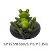 Floating Pond Decoration Fun Lifelike Resin Animal Statue Garden Floating Decoration