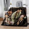 Sänger H-Harry-Styles bedruckte Decke Picknickdecken Flansch warme Decke Weiche und bequeme Decke Bettwäsche Geburtstagsgeschenk