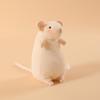 Ncie  15/21Cm Charming Bloom Branch Mouse Plushie Hanger Mouse Bagpack Decro Stufffed Creature Cheerful Birthday Presents