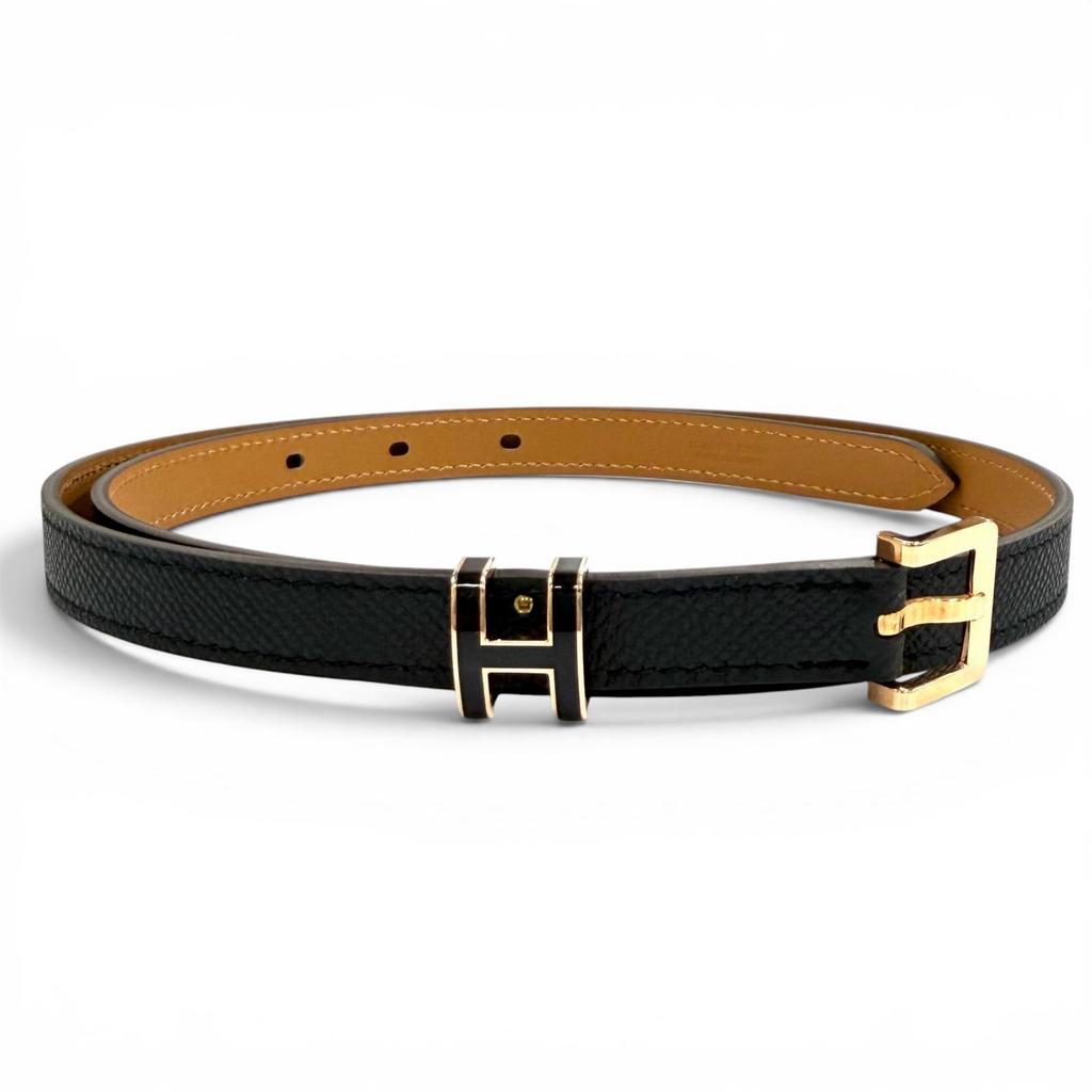 Pristine HERMES belt Pop H 15 Epsom Leather Women Used