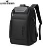 WIERSAAM Men's Business Anti-theft Laptop Backpack