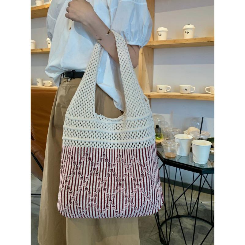Knitwear Bag Fashion Bag Women's Knitwear Bag Every Niche Retro Bag Vest Bag