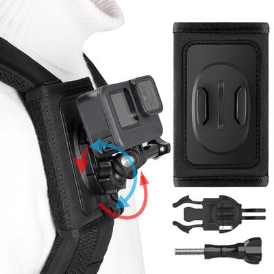 Nastavitelný držák kamery s batohem na ramenní popruh Držák na opasek pro GoPro Hero 13 12 11 10 9 DJI Action 5 Insta360 Universal