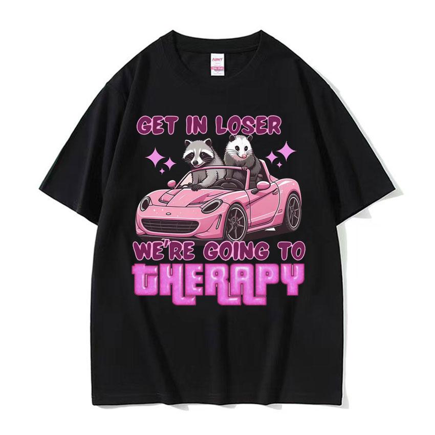 My Pain Is Chronic But This Ass Is Iconic Tee Shirt Funny Raccoon Meme T Shirt Mens Womens Vintage Kawaii Couples Tshirt Tops