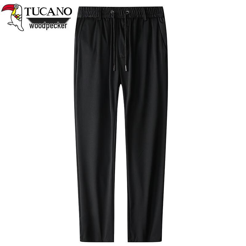 TUCANO Men's Wrinkle-Resistant Casual Straight-Leg Pants