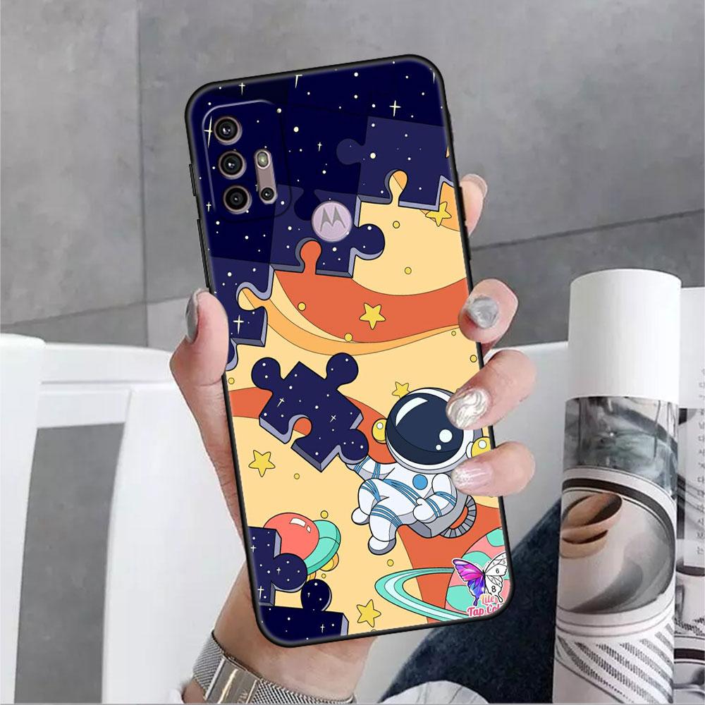 

Чехол для Motorola G30 G60 G9 Play One Fusion Plus Edge 20 G8 Power Lite G22 G50 G200 G51 G71 G31, чехол для телефона Cool Astronaut Fall Moto G Stylus 5G